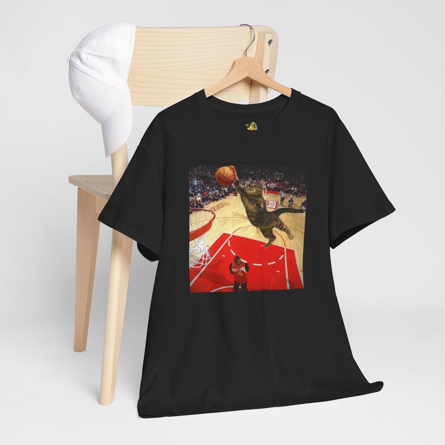 Heavy Cotton Tee - Cat dunk
