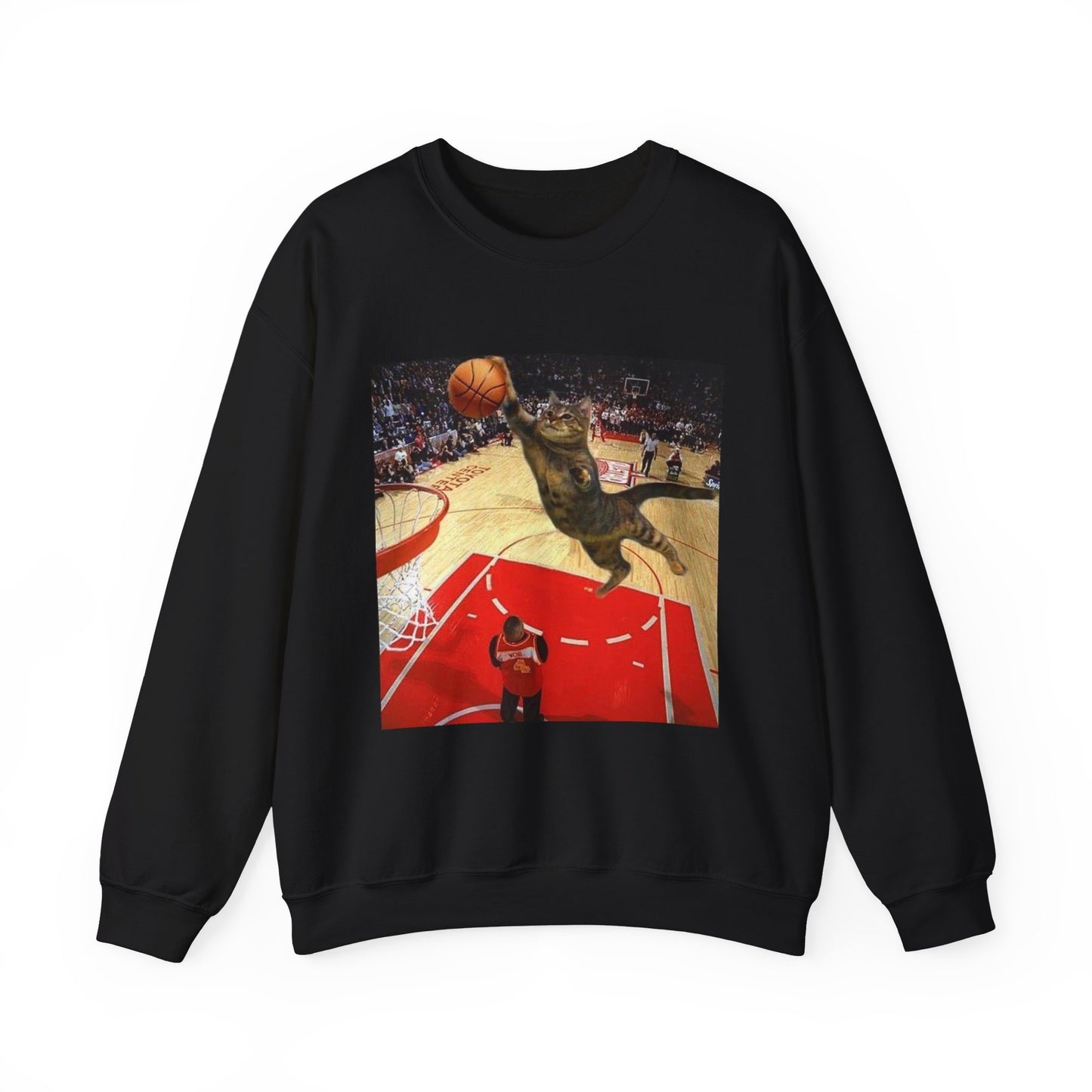 Cat Dunking Sweatshirt – Unisex