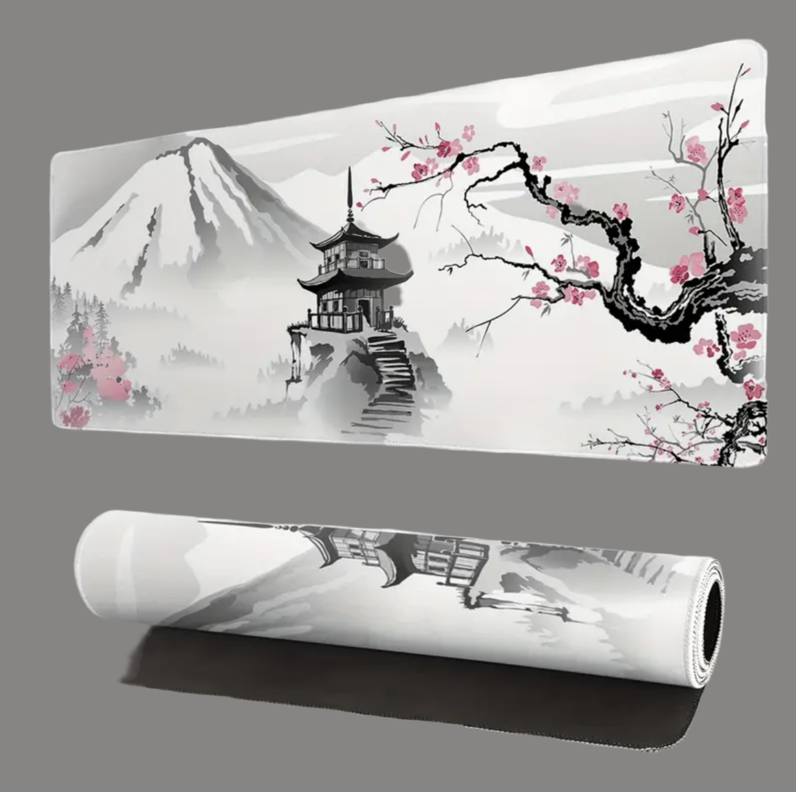 Cherry blossom mouse pad