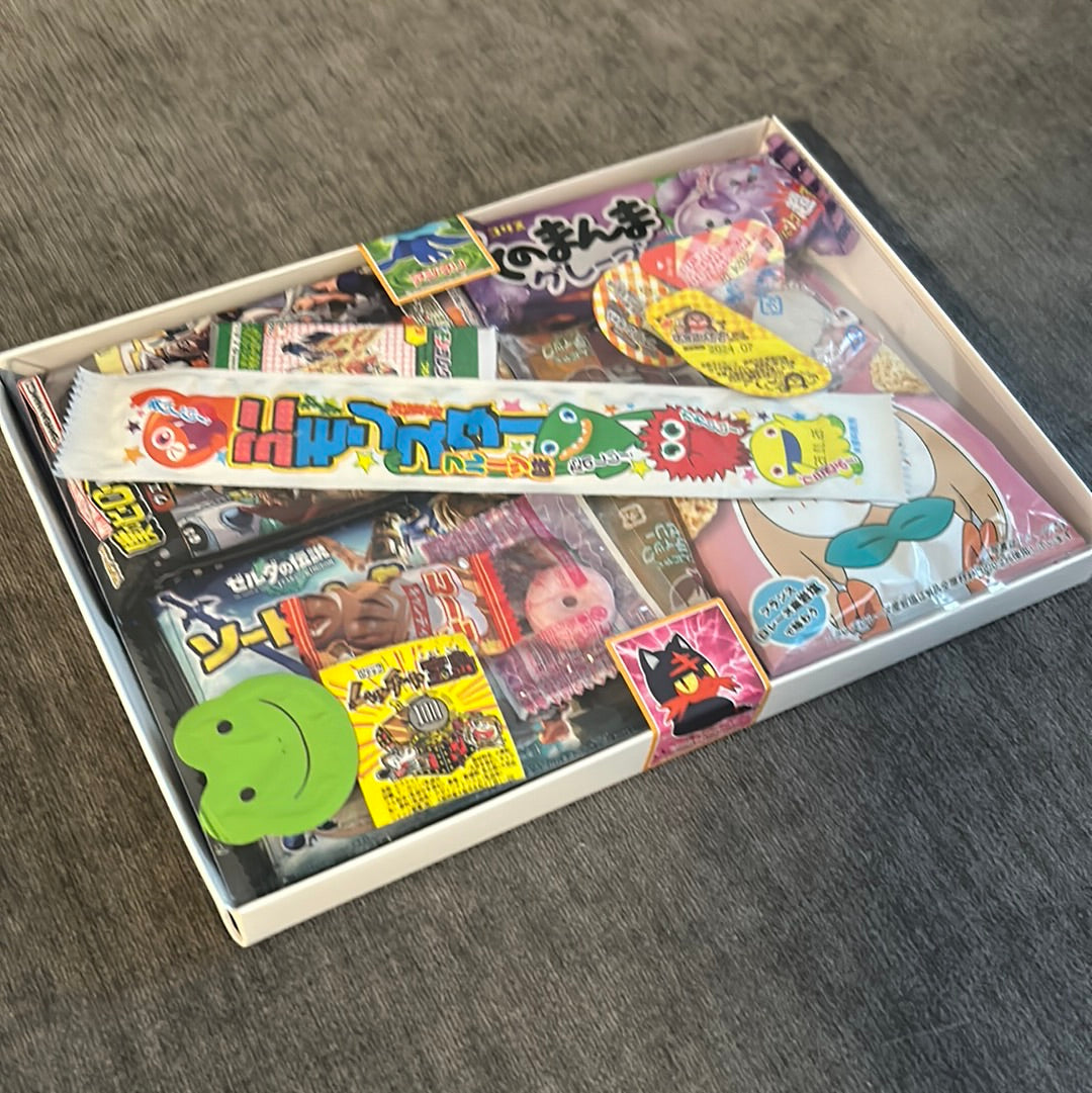 Japanese anime candy box