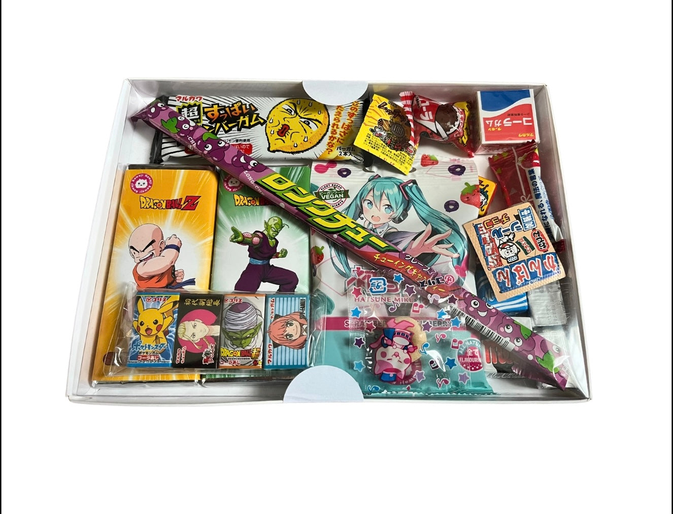 Japanese anime candy box