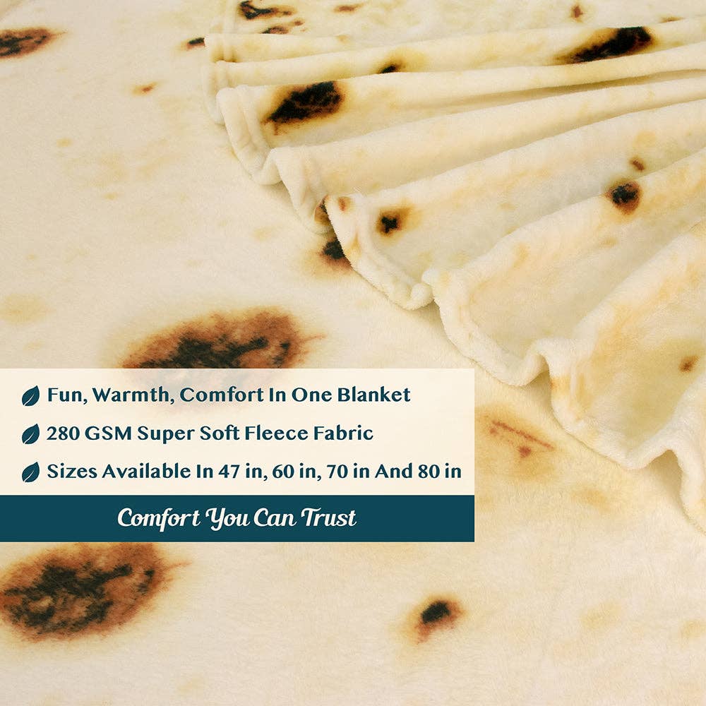 Burrito Tortilla Blanket