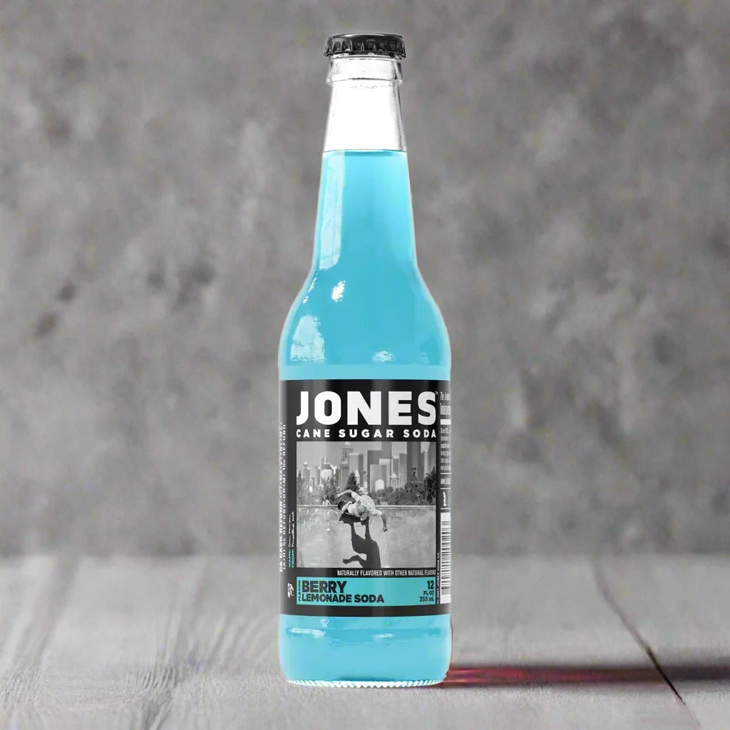 Jones Berry Lemonade Cane Sugar Soda,