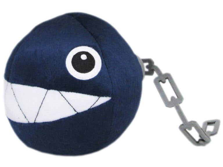 Nintendo Super Mario Bros Chain Chomp 6" Plush